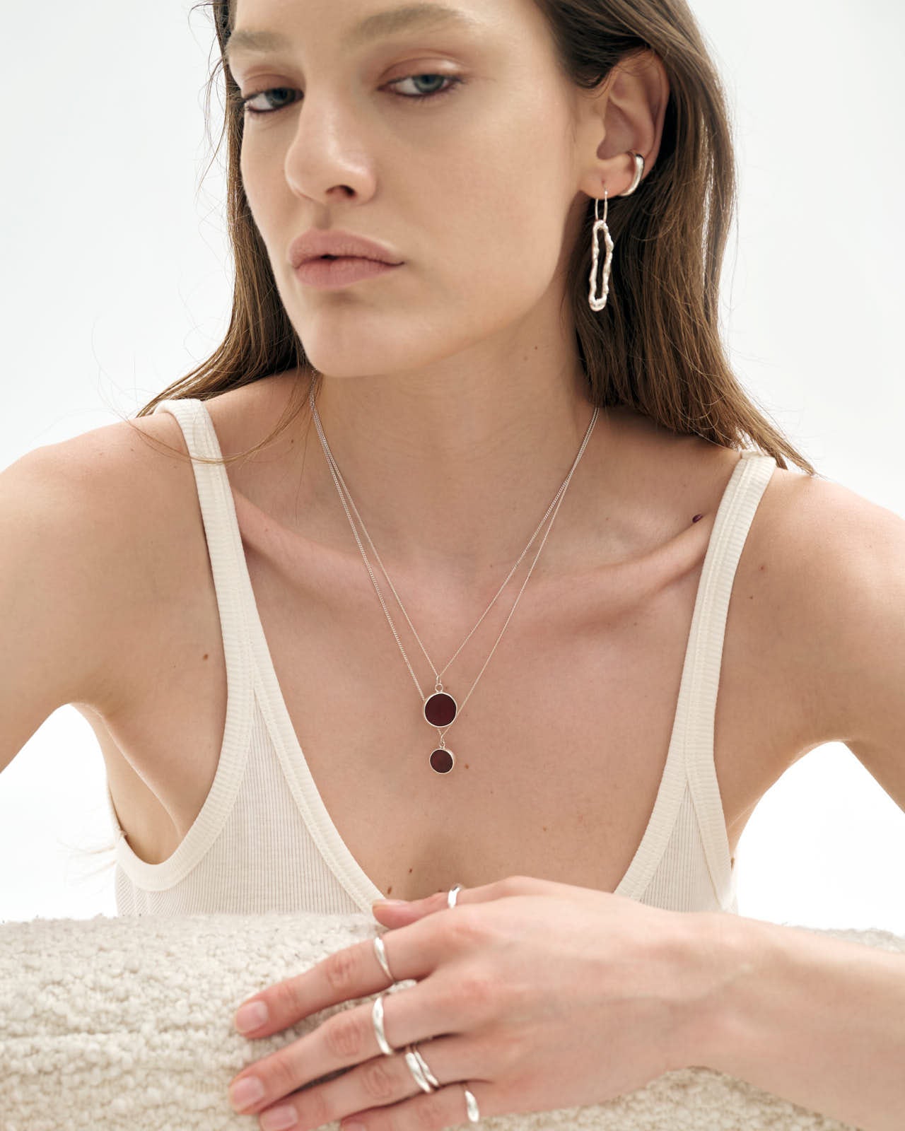 Crimson Small Pendant