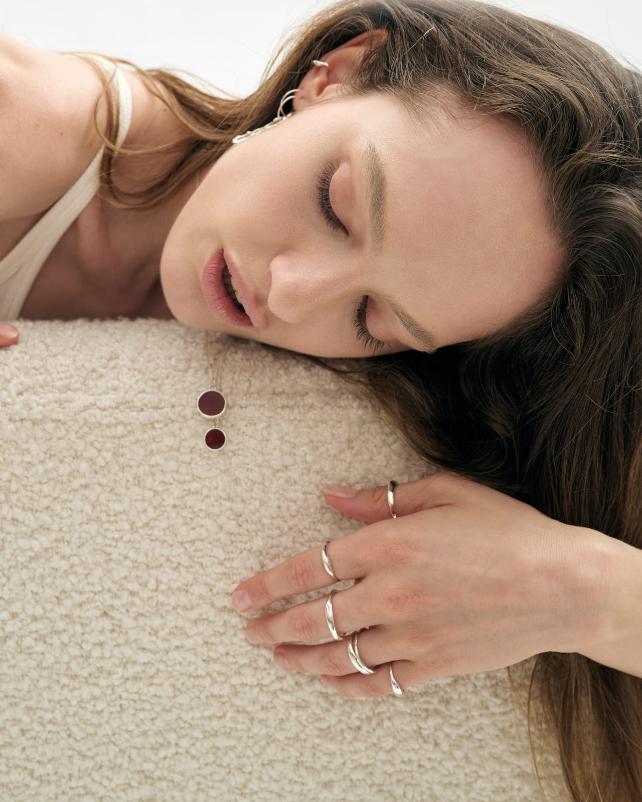 Crimson Small Pendant