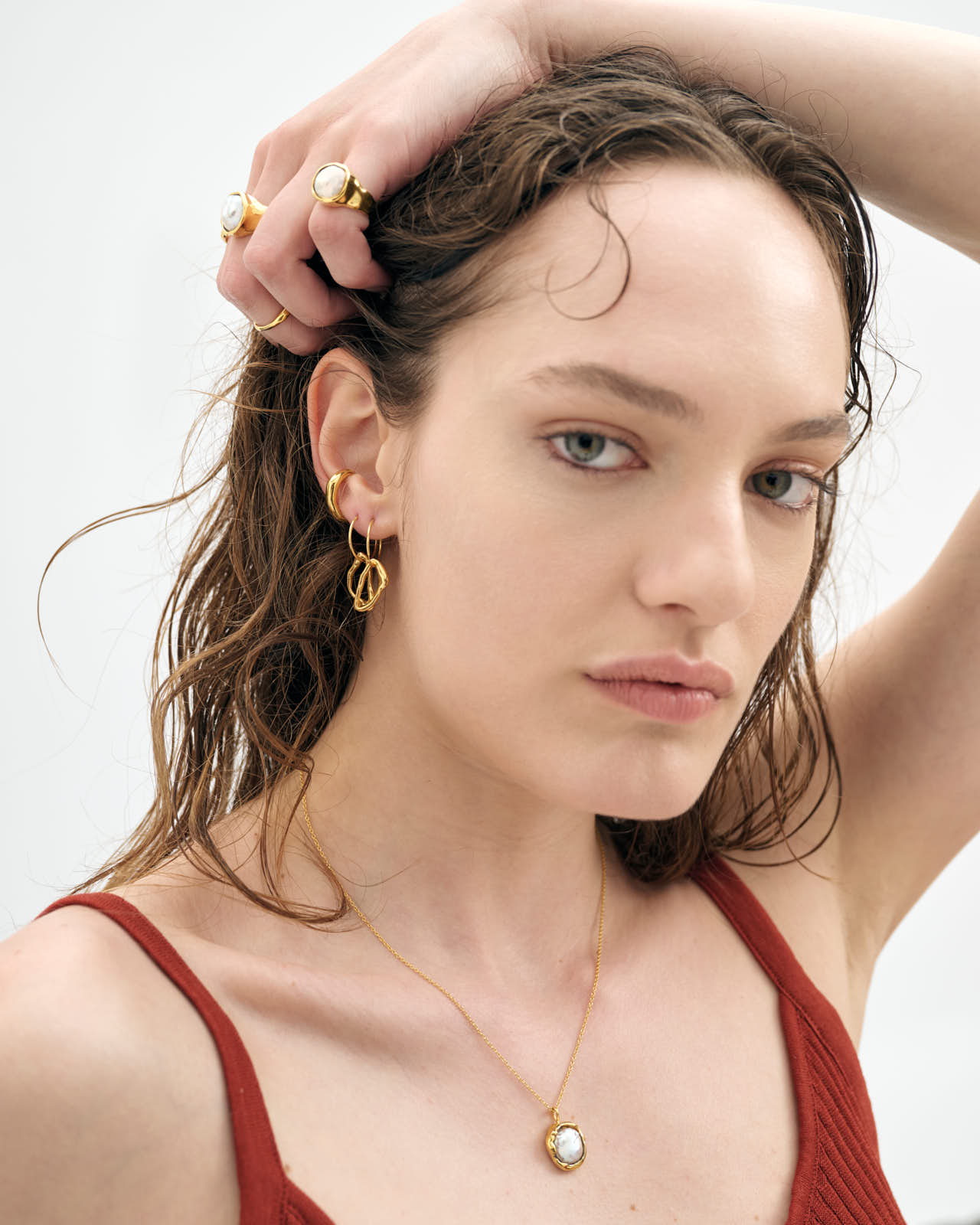 Liquid Gold Earrings