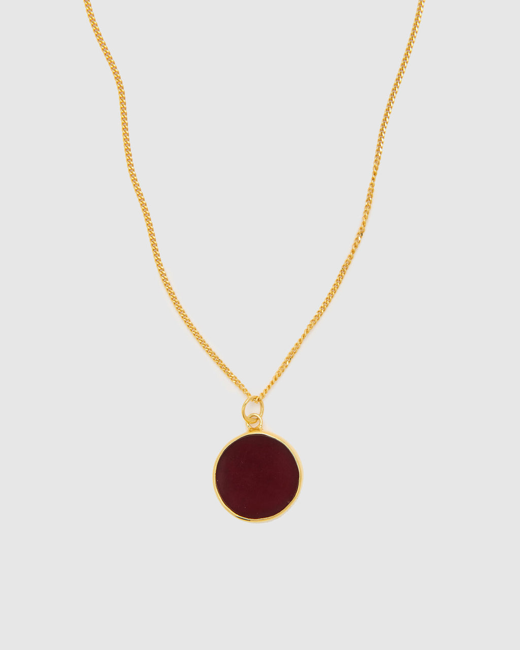 Crimson Gold Pendant