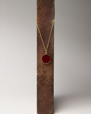 Crimson Gold Pendant