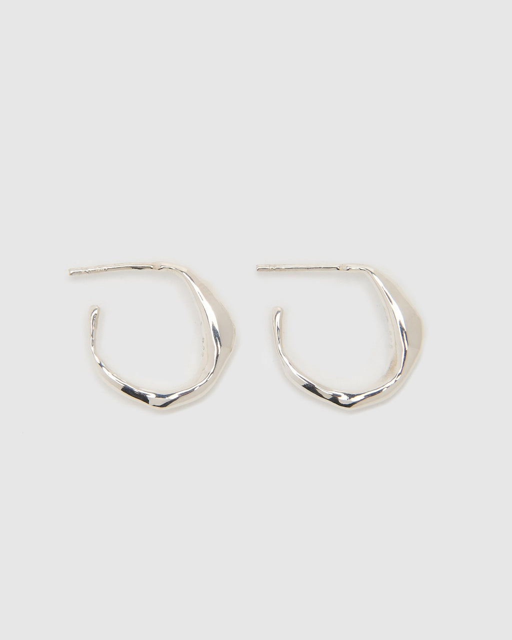 Wave Small Hoops