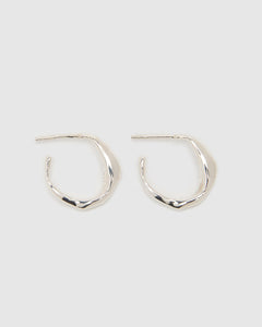 Wave Small Hoops