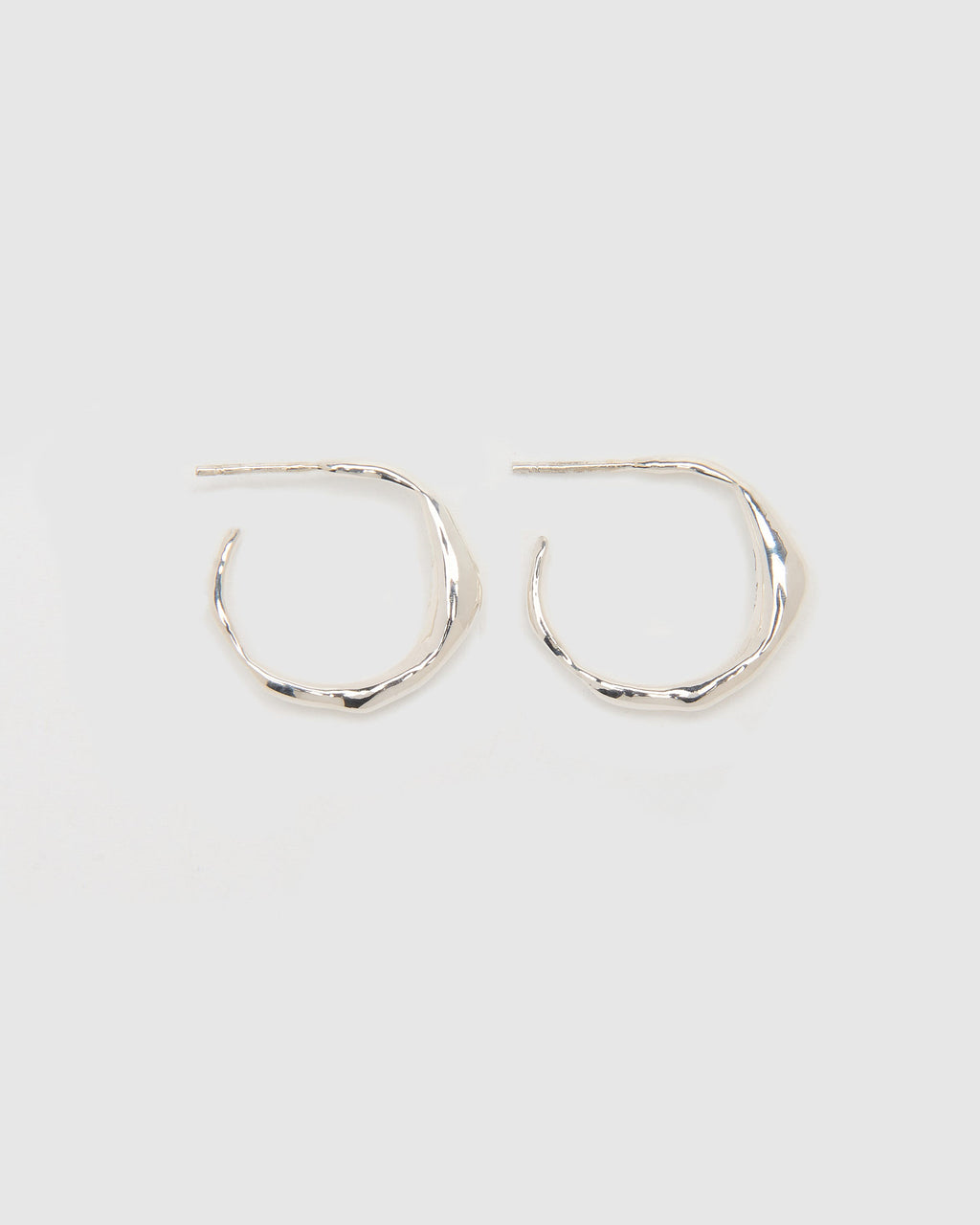 Wave Large Hoops