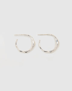 Wave Large Hoops