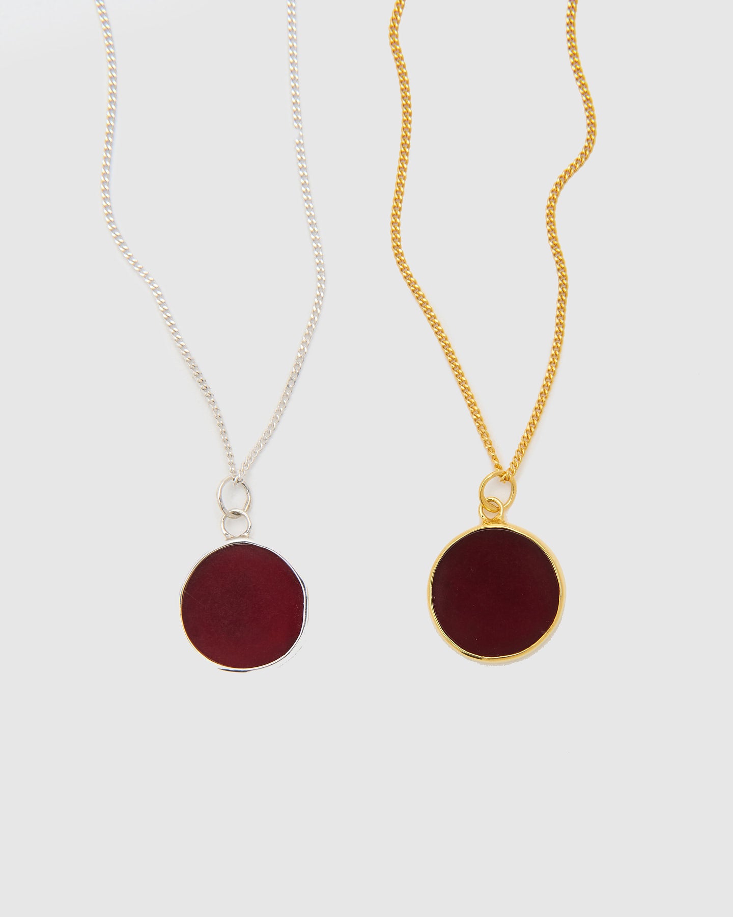 Crimson Gold Pendant