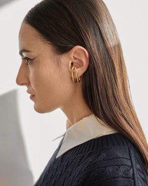 Hooke Small Gold Earrings