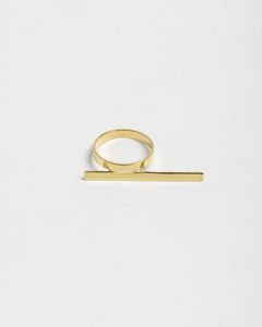 Line Gold Ring