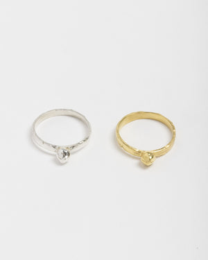 Granule Gold Ring