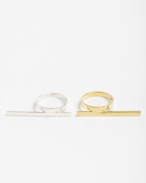 Line Gold Ring