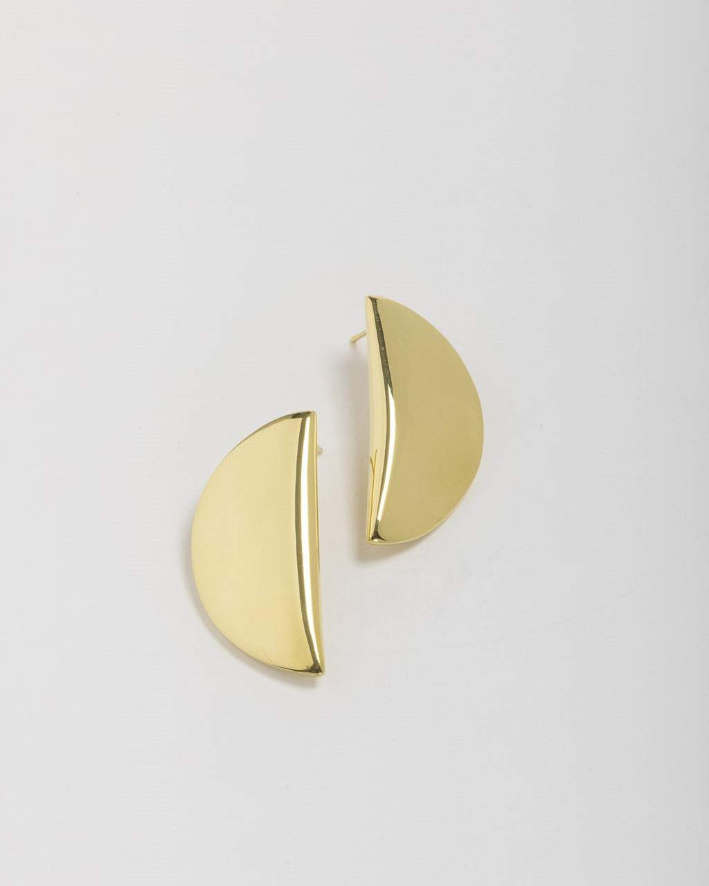 Mussels Large Gold Earrings